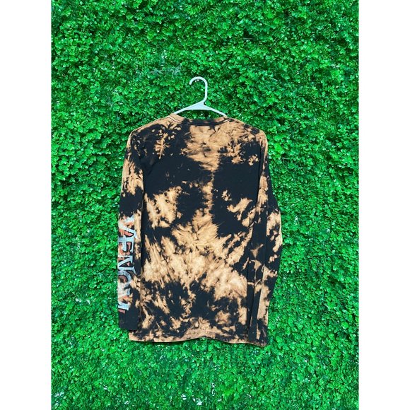 Vintage Acid Wash Marvel Venom Long Sleeve T-shirt, Adult Mens Medium, Reworked - Picture 2 of 2